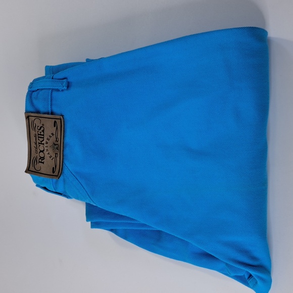 Rockies Robin Egg Blue High-Rise Western Jeans Waist 26" Inseam 37 - Picture 16 of 16